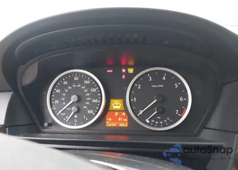 2005 BMW 525I from USA, damaged, VIN WBANA53525B855802